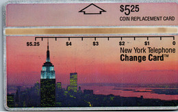 32310 - USA - Nynex , Coin Replacement Card , Change Card - Nynex