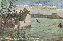 A Diving Display At Portstewart Londonderry North Ireland - High Diving