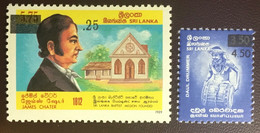 Sri Lanka 2002 Surcharges MNH - Vissen