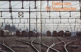 Livre Fakta Om SJ Vagnlaster 1975 ? Wagons Des Chemins De Fer Suédois SJ - En Suédois - Non Classés