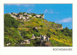 07 - Rochemaure - Vue Sur Le Village - Rochemaure