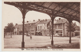 (63) SAINT-ELOY-LES-MINES . Place Du Marché ( Partie De Halles  / Pub Bière "La Gauloise" ) - Saint Eloy Les Mines