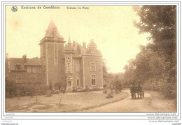 MAZY ..-- GEMBLOUX ..--  Le Château . Attelage . - Gembloux