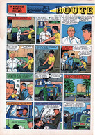 GRATON - MICHEL VAILLANT - Route De Nuit - 6 Planches Provenant Du Journal Tintin - Other Authors
