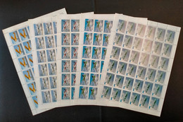 RUSSIA MNH (**) 2006 The 100th Anniversary Of The Birth Of A. S. Yakovlev  Mi 1325-1329 - Full Sheets