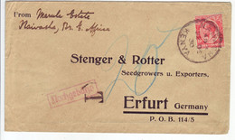 KENIA & UGANDA  Brief Mit Nachgebühr  Cover Lettre Naivasha 1930 To Germany  Postage Due - Kenya & Oeganda