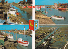 LA TREMBLADE DIVERS ASPECTS DU PORT (CLO4) - La Tremblade