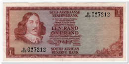 SOUTH AFRICA,1 RAND,1967,P.109b,VF-XF - South Africa