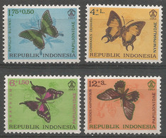 Indonesia 1963 Year, Mint Stamps MNH (** ) Butterfly - Indonesia