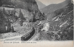 PRATO → Ferrovia Del Gottardo, Galleria Spirale Del Prato, Ca.1920 - Prato