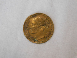 Medaille TOKEN H.M.G.M. Queen Victoria TO VER 1859 - Monarchia/ Nobiltà