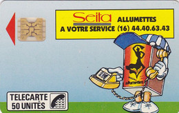 Telecarte Privée - D104 - Seita Allumettes - SC4ob - 3510 Ex - 50 Un - 1989 - Telefoonkaarten Voor Particulieren