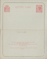 1890. VICTORIA. TWO PENCE. LETTER CARD. VICTORIA STAMP DUTY. - JF429877 - Lettres & Documents