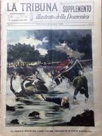 La Tribuna Illustrata 23 Giugno 1895 Morte Capone Deputati Pesca Tonno Sardegna - Voor 1900