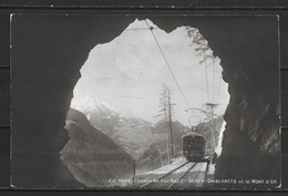 Carte P De 1914 ( Chemin De Fer Aigle-Sepey-Diablerets Et Le Mont D'Or ) - VD Vaud