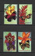 Antigua & Barbuda 2007 Insects - Butterflies - Flowers MNH - Antigua And Barbuda (1981-...)