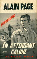 En Attendant Calone De Alain Page (1967) - Antiguos (Antes De 1960)