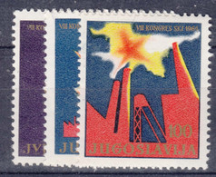 Yugoslavia Republic 1964 Mi#1101-1103 Mint Never Hinged - Unused Stamps