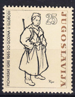 Yugoslavia Republic 1965 Mi#1112 Mint Never Hinged - Unused Stamps