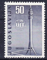 Yugoslavia Republic 1965 Mi#1113 Mint Never Hinged - Nuevos