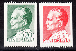 Yugoslavia Republic 1968 Mi#1266-1267 Mint Never Hinged - Ongebruikt
