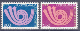 Yugoslavia 1973 Europa Mi#1507-1508 Mint Never Hinged - Neufs