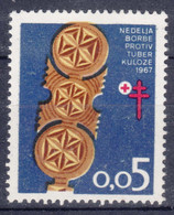 Yugoslavia Republic TBC Anti-tuberculoses Charity Stamp 1967 Mint Never Hinged - Nuevos
