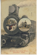 Pretoria - The Central South Africans Railways Johannesburg-Pretoria - Traveled Around Italy In 1907 (2 Images) - Treinen