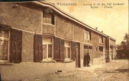 038 745 - CPA - Belgique - Wezembeek - Institut N. D. Des VII Douleurs - Ferme - Wezembeek-Oppem