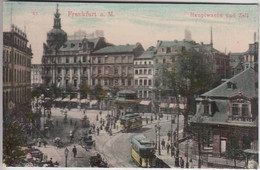 REF19.704 ALLEMAGNE FRANCFORT -FRANKFURT HAUPTWACHE UND ZEIL - Aalen