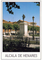 1 AK Spanien * Plaza De Cervantes In Alcalá De Henares Mit Dem Denkmal Für Miguel De Cervantes * - Madrid