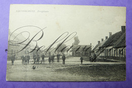 Noordschote Dorpplaats Lo-Reininge. Edit. Bouquillon Merckem-1911 - Lo-Reninge