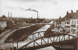 PAYERNE → Pont De Ville Et Pont De Guillermaux, Ca.1935 - Payerne