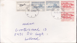 Groenland 1993, Letter To Netherland - Lettres & Documents