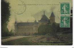 63 ( Puy De Dome ) - Environs De COMBRONDE - Chateau De Jozerand ( Toilée Et Colorisée ) - Combronde