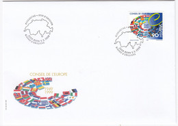 COUNCIL Of EUROPE Switzerland 1999 Mi 2337 FDC #31211 - FDC