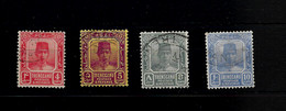 Trengganu 1921 Sultan Suleiman Selection To 10c Used (8116) - Trengganu