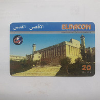 PALESTINE-(PS-ELD-0001A)-Abraham Mosque-(342)-(Card, Without Sample Not Number Out Side)(20units)used Card+1prepiad Free - Palestina