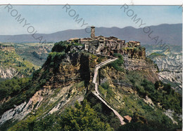 CARTOLINA  CIVITA DI BAGNOREGIO M.500,VITERBO,LAZIO,PATRIA DI S.BONAVENTURA,BELLA ITALIA,CULTURA,STORIA,NON VIAGGIATA - Viterbo