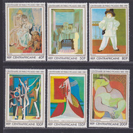 CENTRAFRICAINE N°  483 à 486, A246 & 247 ** MNH Neufs Sans Charnière, TB (D7979) Tableaux Picasso - 1981 - Repubblica Centroafricana