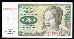 659-Allemagne 5m 1960 B103V - 5 Deutsche Mark