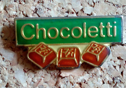 Pin's  Chocolat Chocoletti Sauvagine - Alimentation