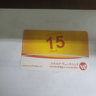 PALESTINE-(PS-WAT-REF-0001D)-Mobile 15-(368)-(1365-2252-3212-6532)-(1/4/2014)used Card+1prepiad Free - Palästina