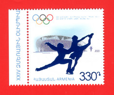 Armenien/Armenie/Armenia 2022, 24th Winter Olympic Games “Beijing, Figure Skating - MNH - Winter 2022: Beijing