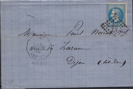 Frankreich Klassik-Alter Brief -1862 Napoléon III. - 1863-1870 Napoleone III Con Gli Allori