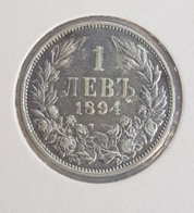 Coins BULGARIA 1 Lev 1894 Ferdinand I  VF - Bulgaria