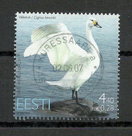 ESTLAND Estonia 2007 Michel 580 O Schwan Swan - Cygnes