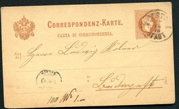 ÖSTERREICH Postkarte P27b Kufstein 1879 Kat. 6,00 € - Postkarten