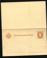 ÖSTERREICH Postkarte Mit Antwort P34 Postfrisch 1880 Kat. 25,00 € - Cartes Postales