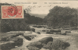 GUINEE FRANCAISE -LES RAPIDES DU SAMOU - COLLECTION GENERALE FORTIER REF #214 - 1908 - Guinée Française